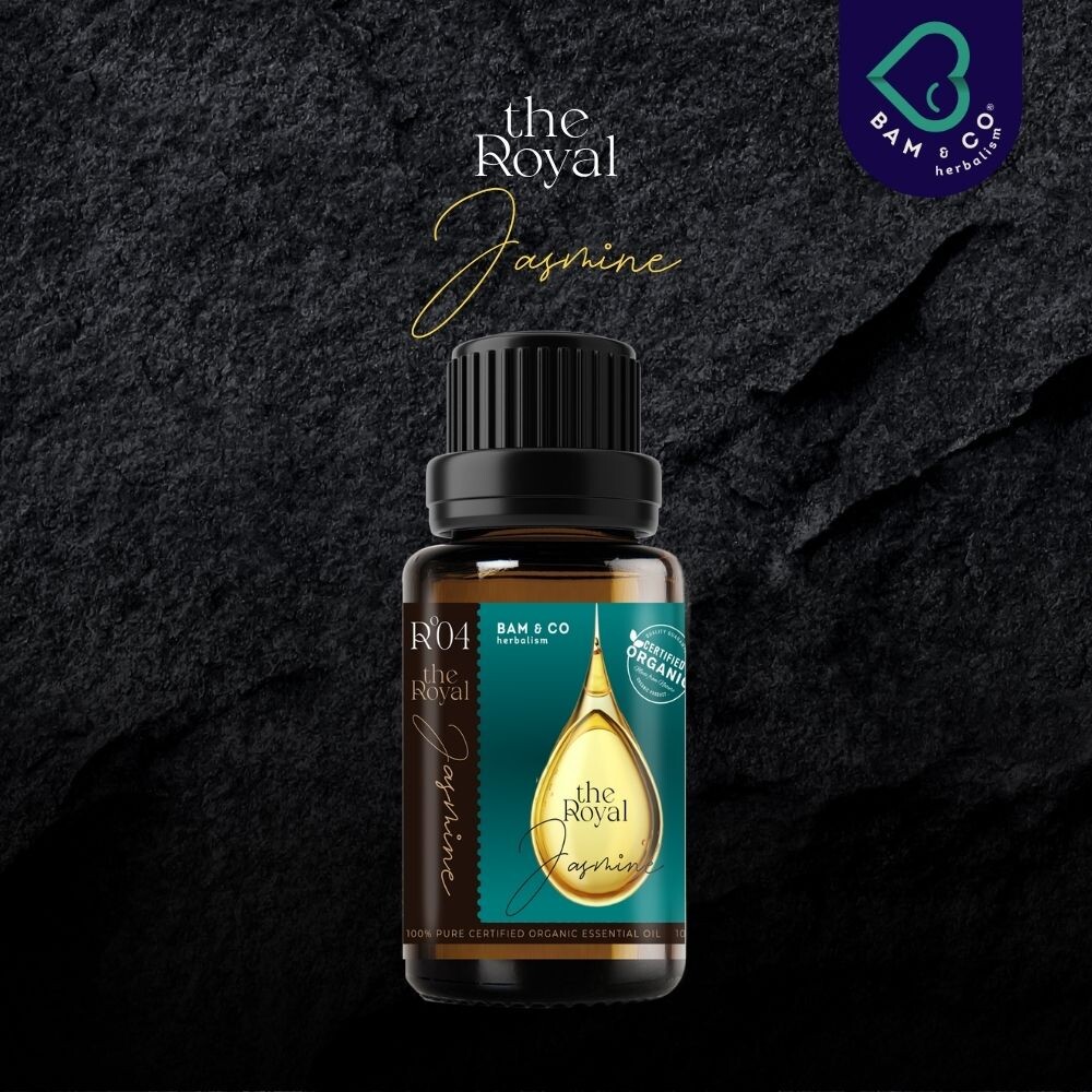 BAM & CO Royal Jasmine Organic Essential Oil 10ml